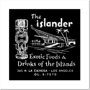 The Islander / Tiki Bar and Restaurant / Vintage Americana Posters and Art